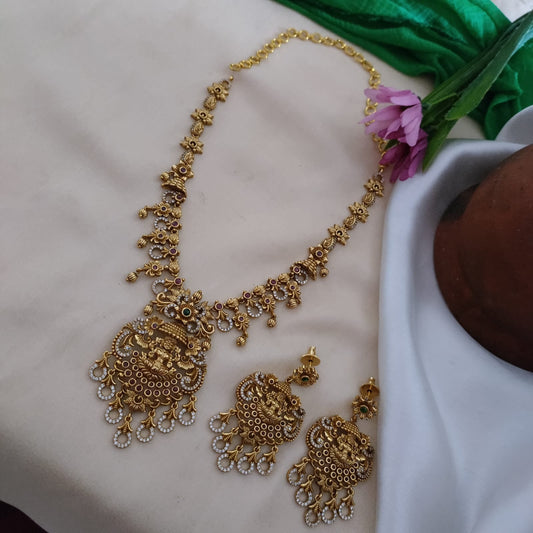 Lakshmi medium Long Necklace