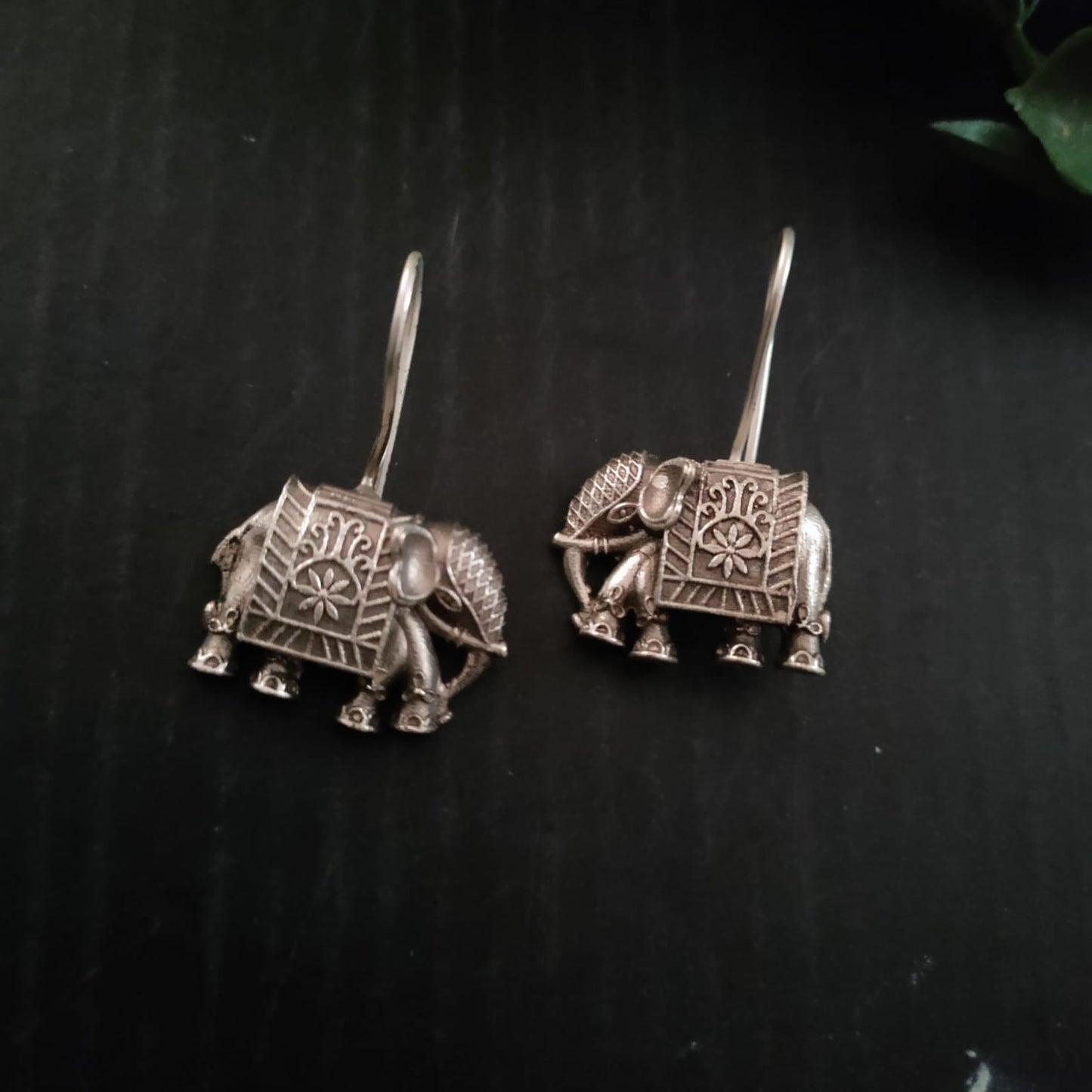 Elephant hook earring