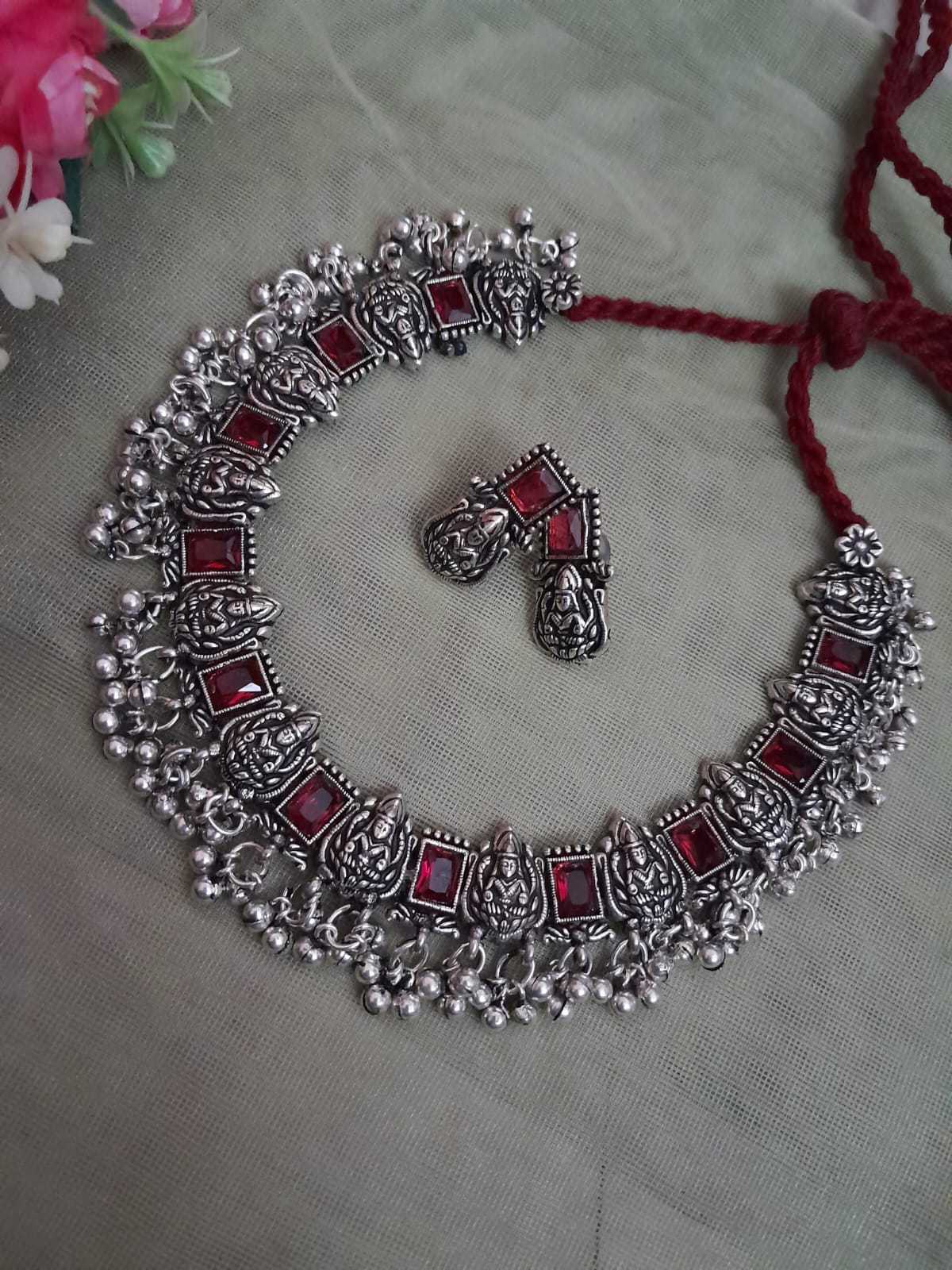 Sla lakshmi necklace