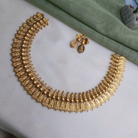 Lakshmi coin/Kasu necklace